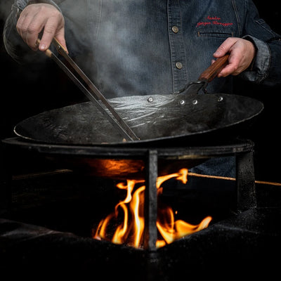 Handgeschmiedete Pfannen aus Carbonstahl