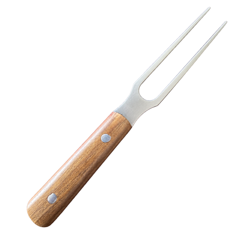 Fleischgabel aus Böhler N690 mit Nussholzgriff