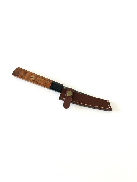 Mini Kiritsuke handgeschmiedet | Kleines Küchenmesser 12,5 cm