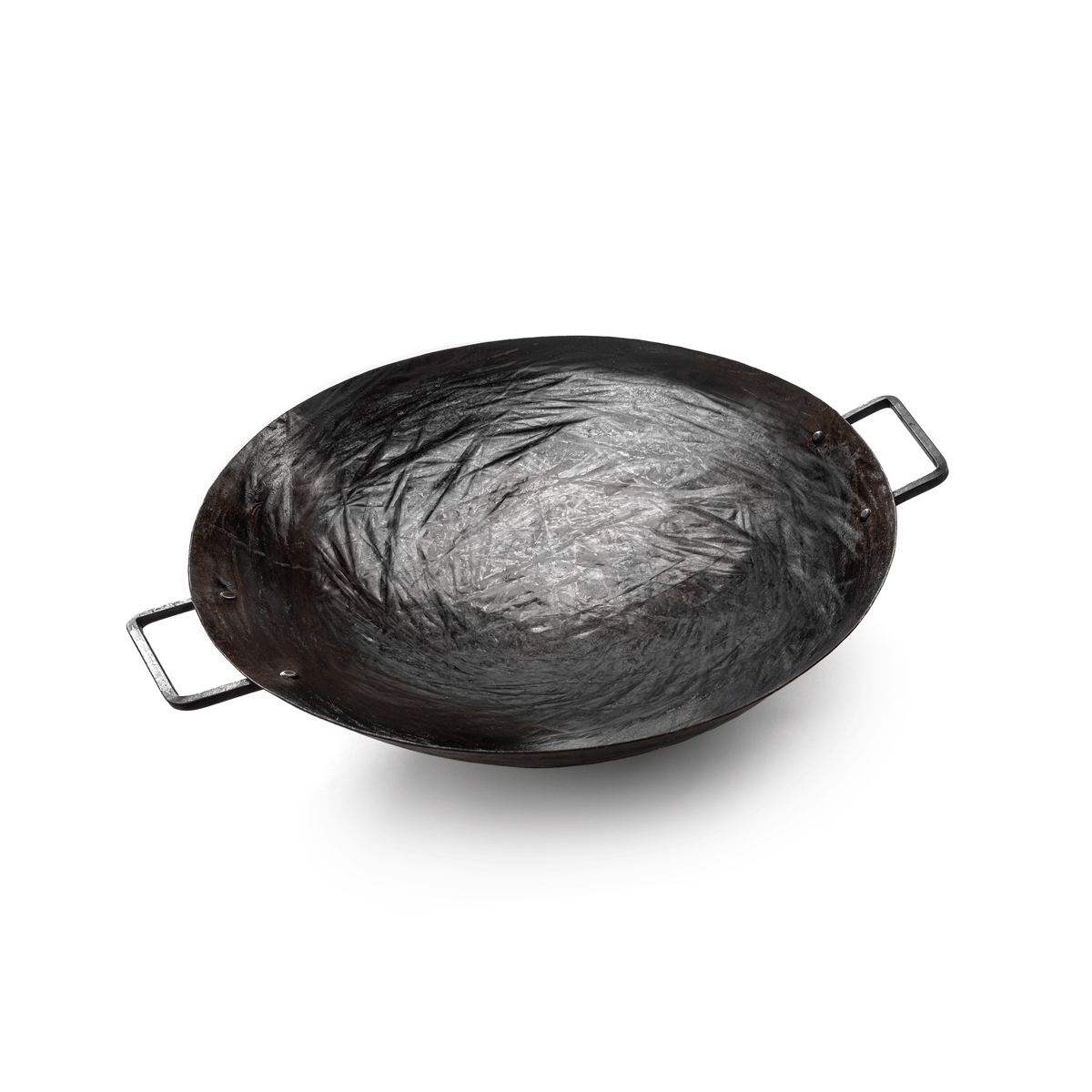 Handgeschmiedeter Fyreza Wok 55 Pro aus Carbonstahl