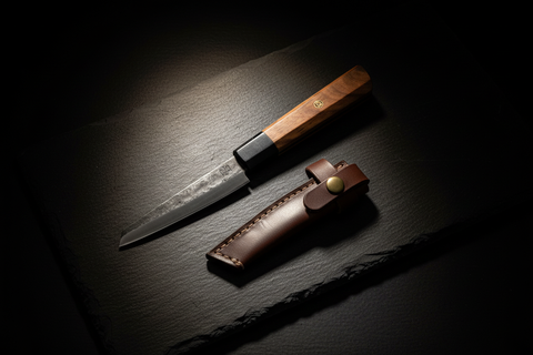 Messer mit Lederscheide